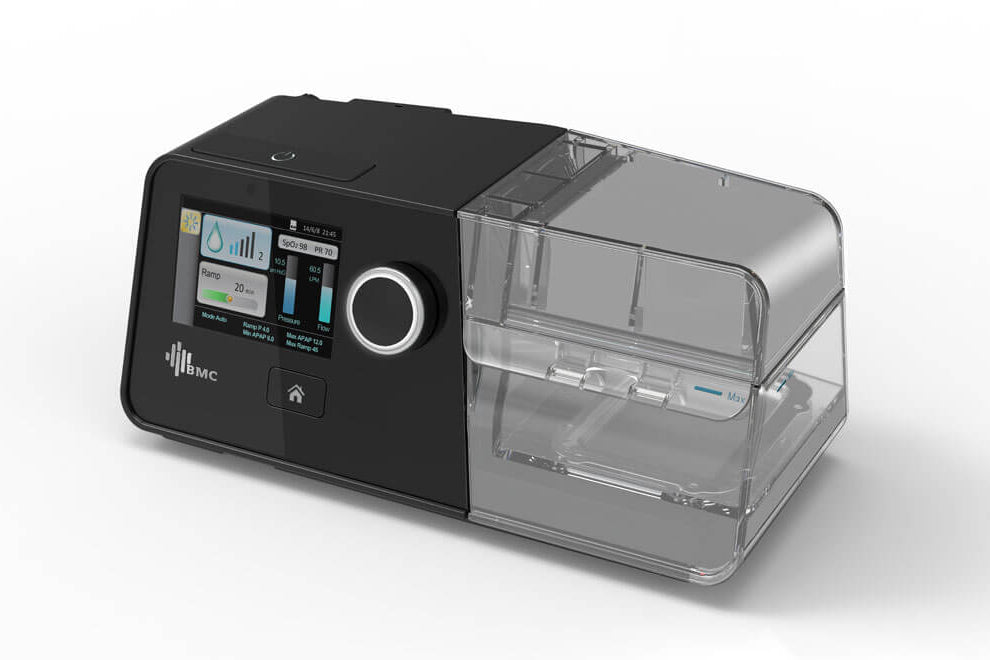 BMC G3 Series C20 CPAP System with Heated Tube + PM2.5 Fine Filter-black