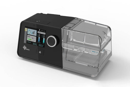 BMC G3 Series A20 AutoPAP System with Heated Tube + PM2.5 Fine Filter + WIFI – White & Black Shell