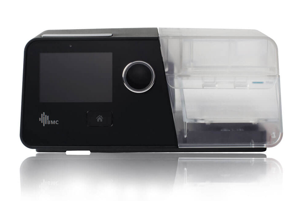 BMC G3 Series A20 AutoPAP System with Heated Tube + PM2.5 Fine Filter + WIFI – White & Black Shell